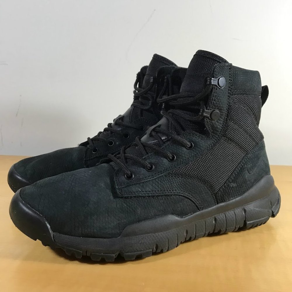 Nike Tactical "SFB" Special Field Boots Youth 7 Women's 8 Black - Picture 1 of 7